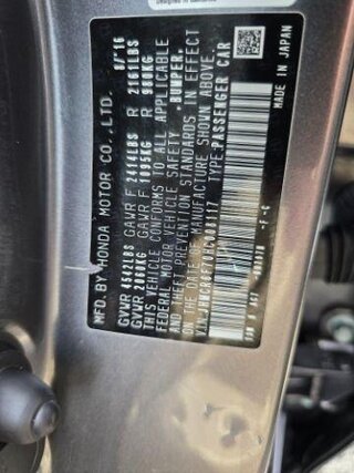 2017 Honda Accord Hybrid Touring — photo 17