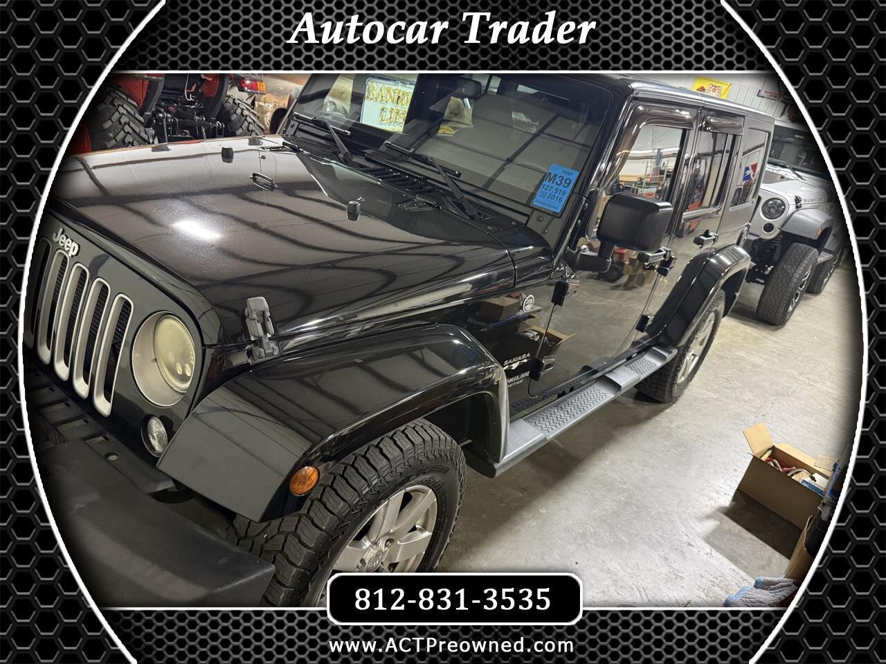 2016 Jeep Wrangler Unlimited 4WD 4dr Sahara with Hard top