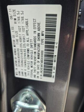 2011 Honda CR-V EX-L — photo 12