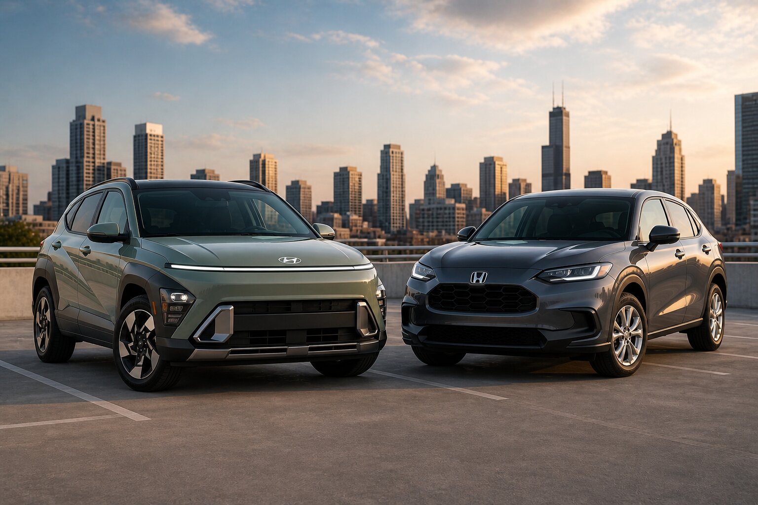 2026 Hyundai Kona vs 2026 Honda HR-V: Two Small Crossovers, Two Totally Different ‘Normal Days’