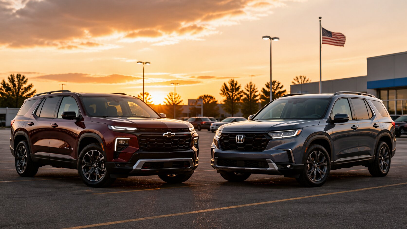 2026 Chevrolet Traverse vs 2026 Honda Pilot: Three Rows, Two Personalities Which One Matches Your Week?