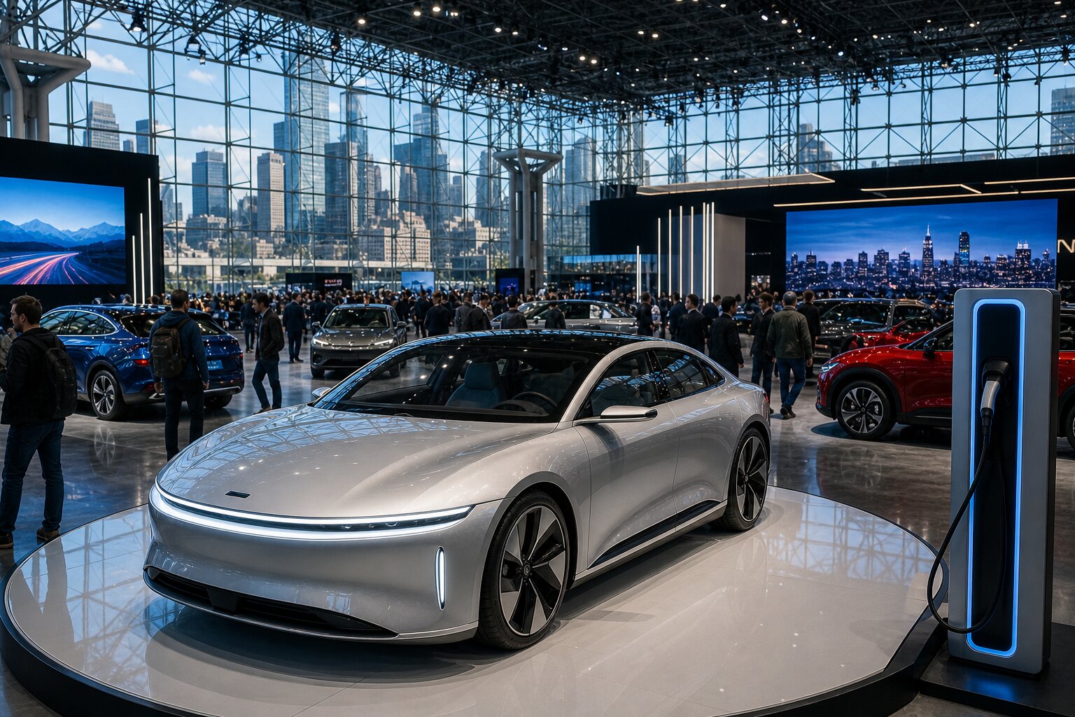 New York Auto Show 2026: Automakers Still Launched New EVs Even as the Market Cooled
