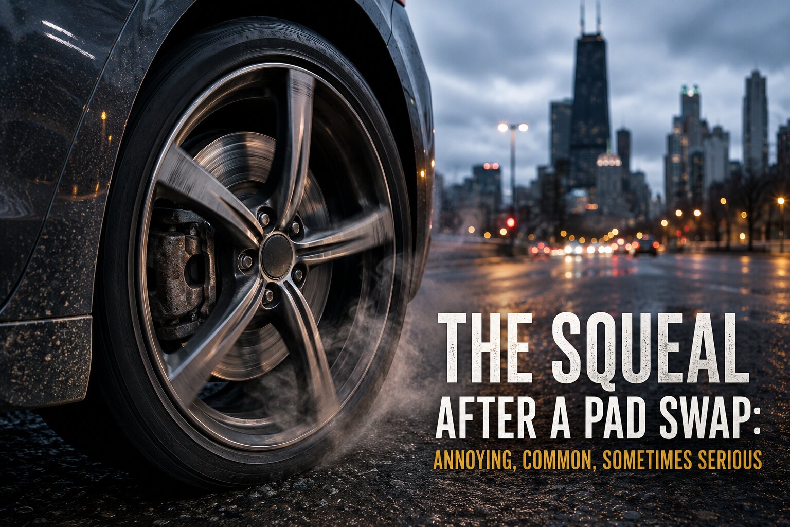 The Squeal After a Pad Swap: Why It Happens (and When It’s a Red Flag)