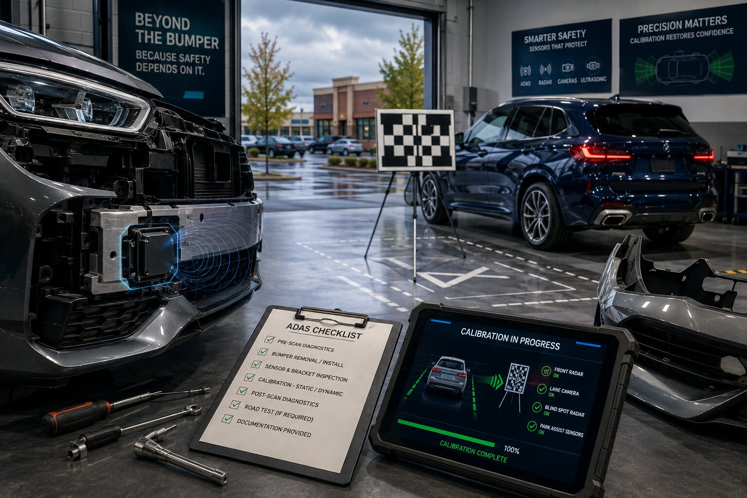 Interview: A Collision-Shop Manager on ADAS Calibration After Bumper Repairs