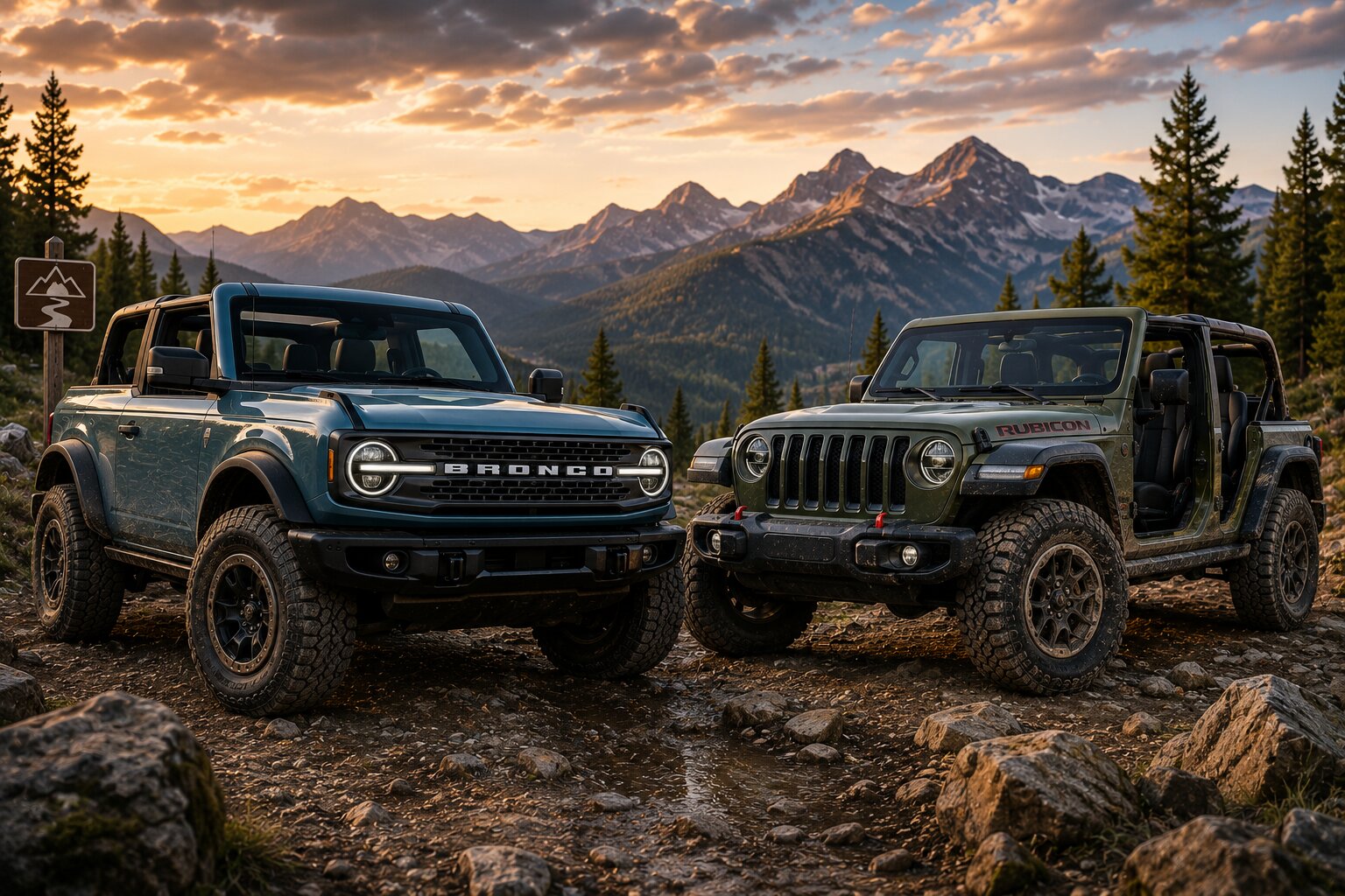 Ford Bronco vs Jeep Wrangler: Daily Comfort vs Weekend Trail Truth