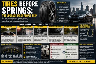 Tires Before Springs: The First Handling Upgrade Most Drivers Underestimate