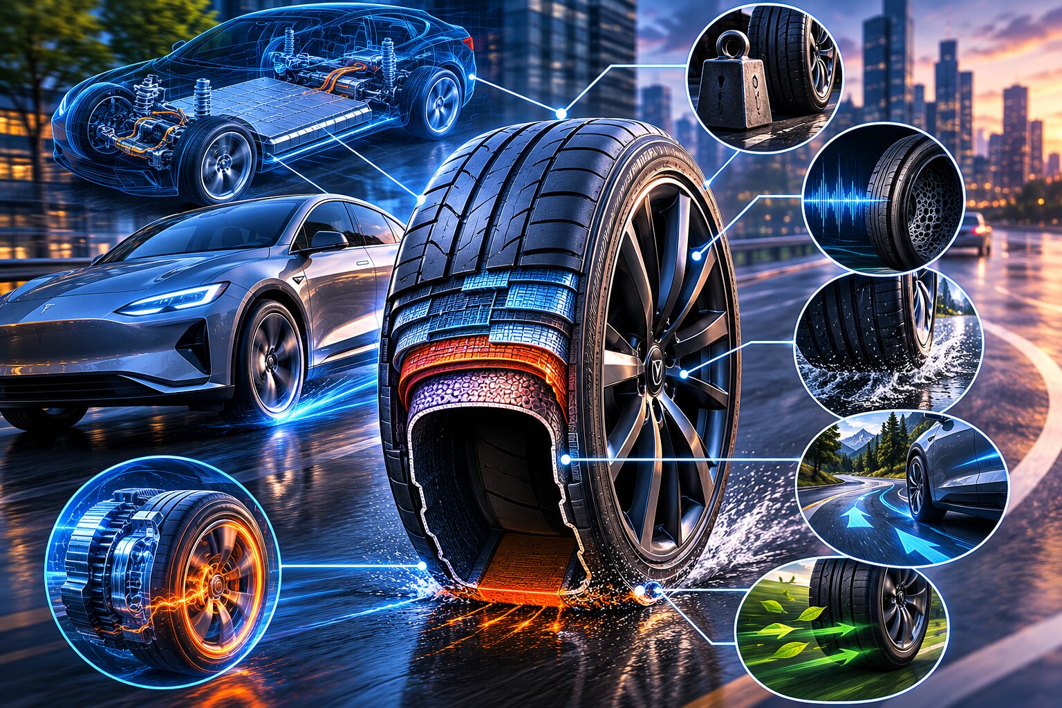 EV Tires Are Not Just ‘Quiet Tires’: Load, Torque, Noise, and Why Swapping Can Change the Whole Car