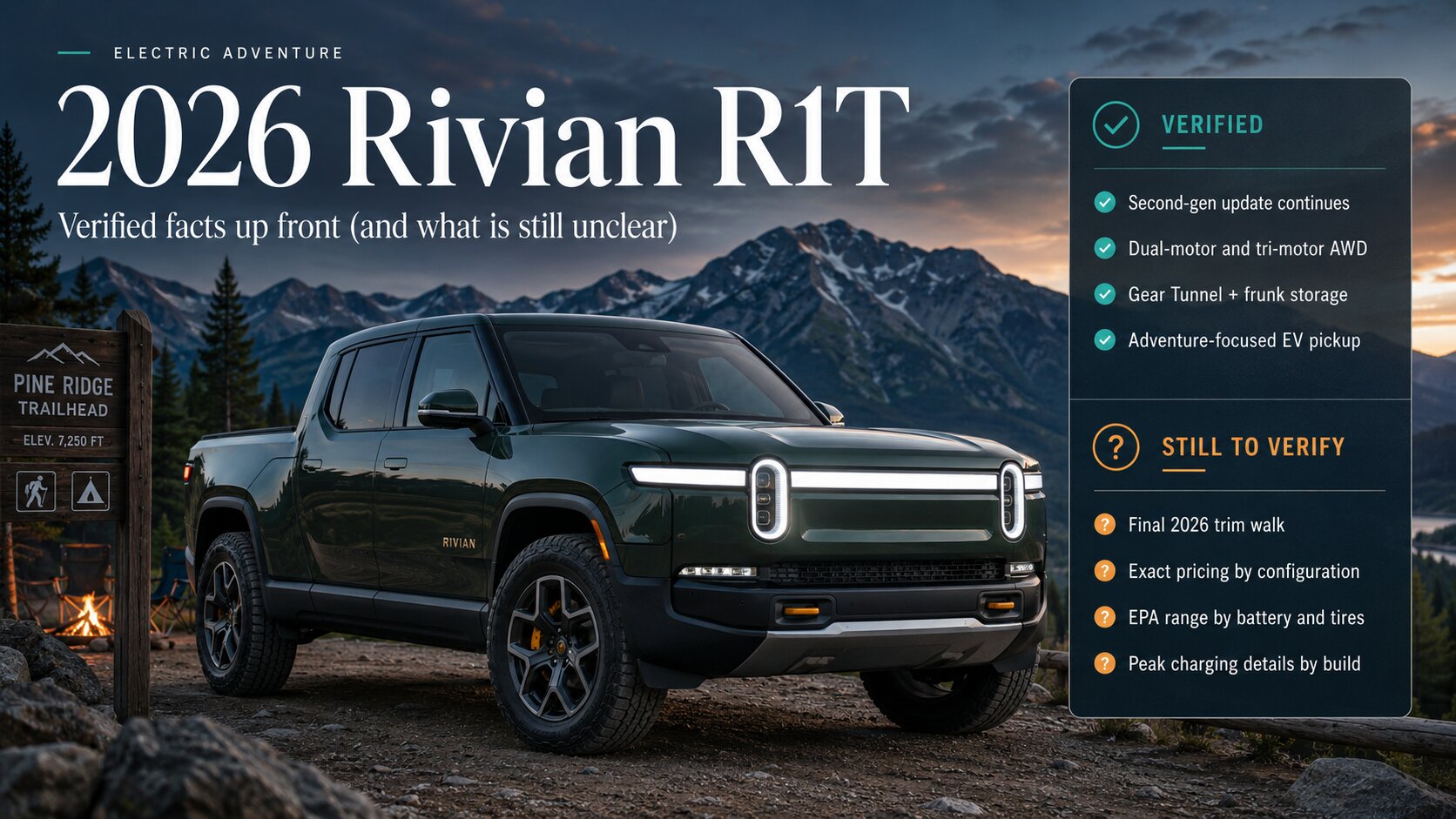 2026 Rivian R1T Review: The Electric Pickup as Gear Room, Camp Tool, and Daily Driver