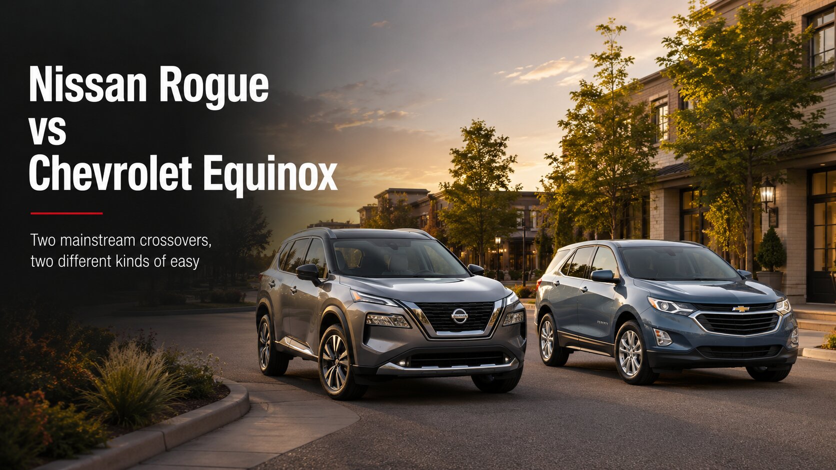 Nissan Rogue vs Chevrolet Equinox: Two Mainstream Crossovers, Two Different Kinds of Easy