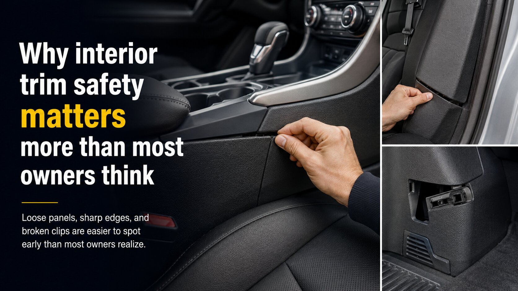 Sharp Trim, Loose Panels, and Broken Clips: The Interior Safety Check Most Owners Never Do
