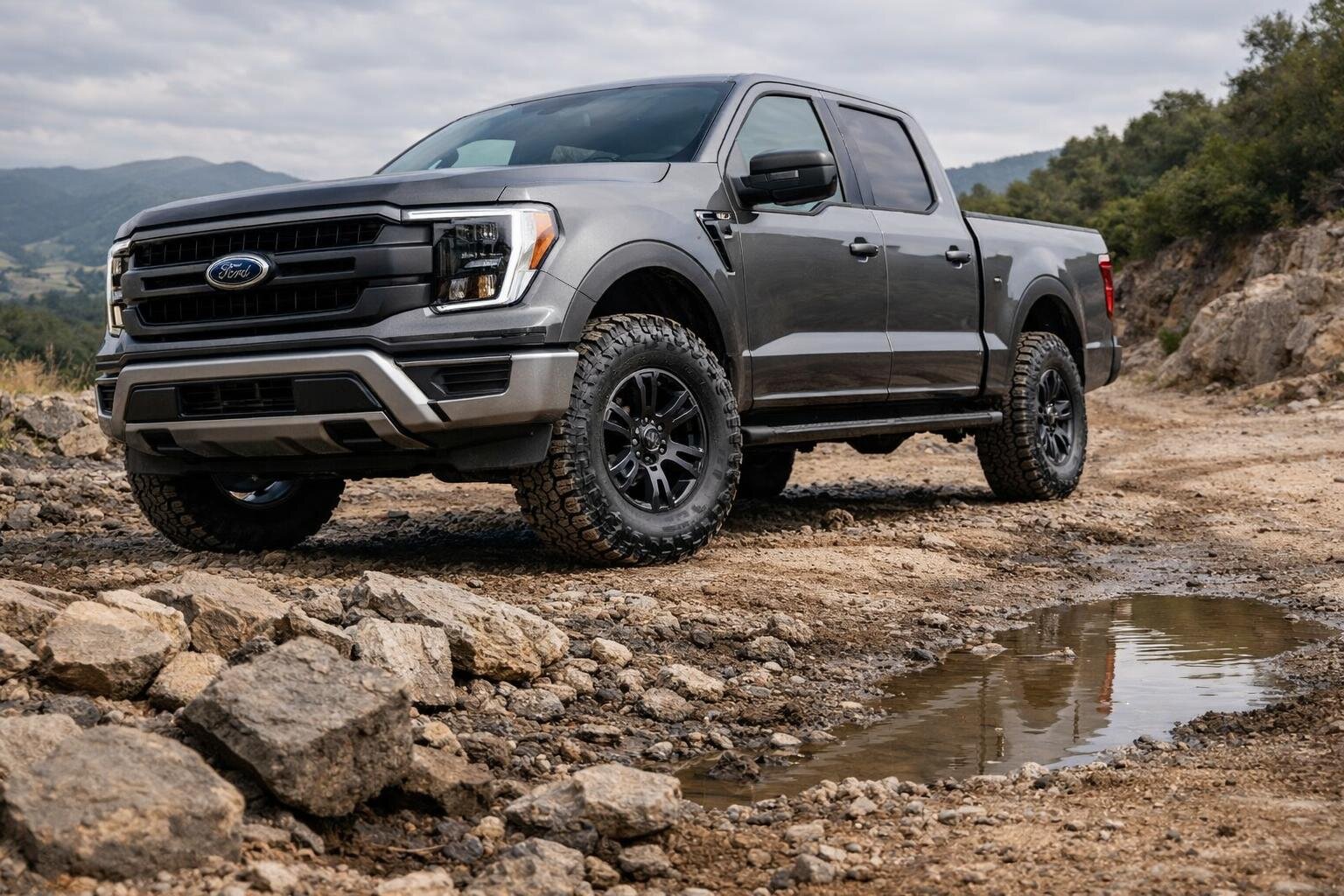 Neumáticos All-Terrain en una Ford F-150 2026 4x4: cómo elegir medida, carga y ruido sin arruinar la camioneta