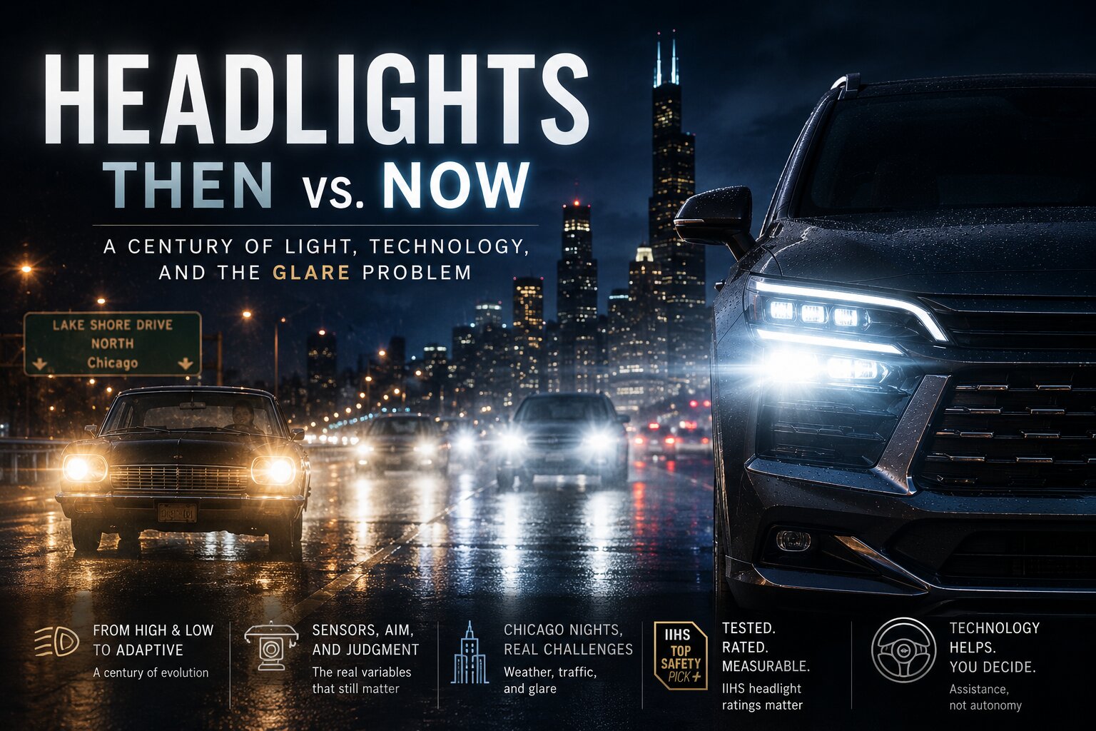 From High Beams to Adaptive Lighting: Why Night Driving Tech Still Depends on Aim, Sensors, and Driver Judgment