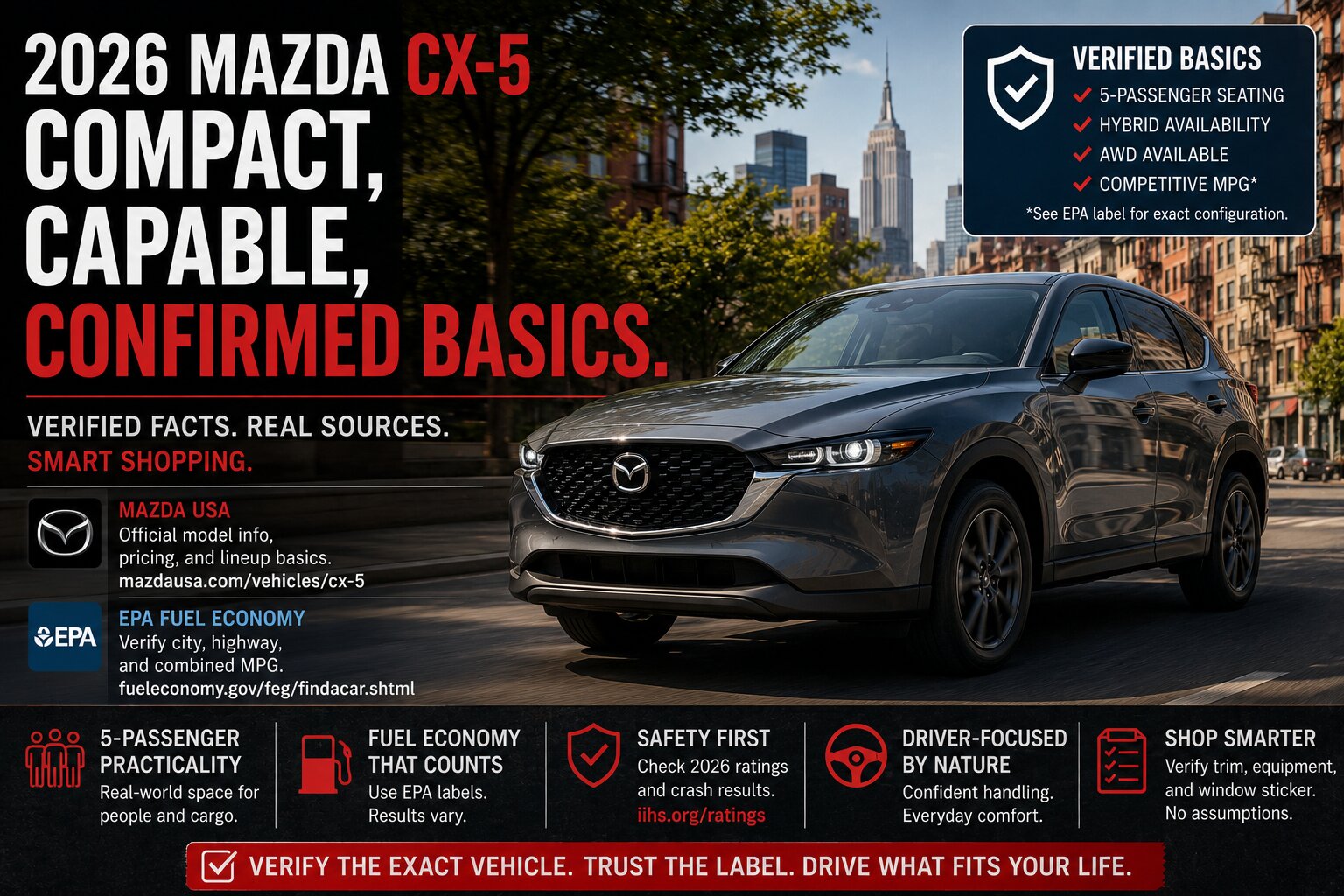 2026 Mazda CX-5 Review: The Compact SUV for Drivers Who Still Care About Simple Controls and Everyday Size