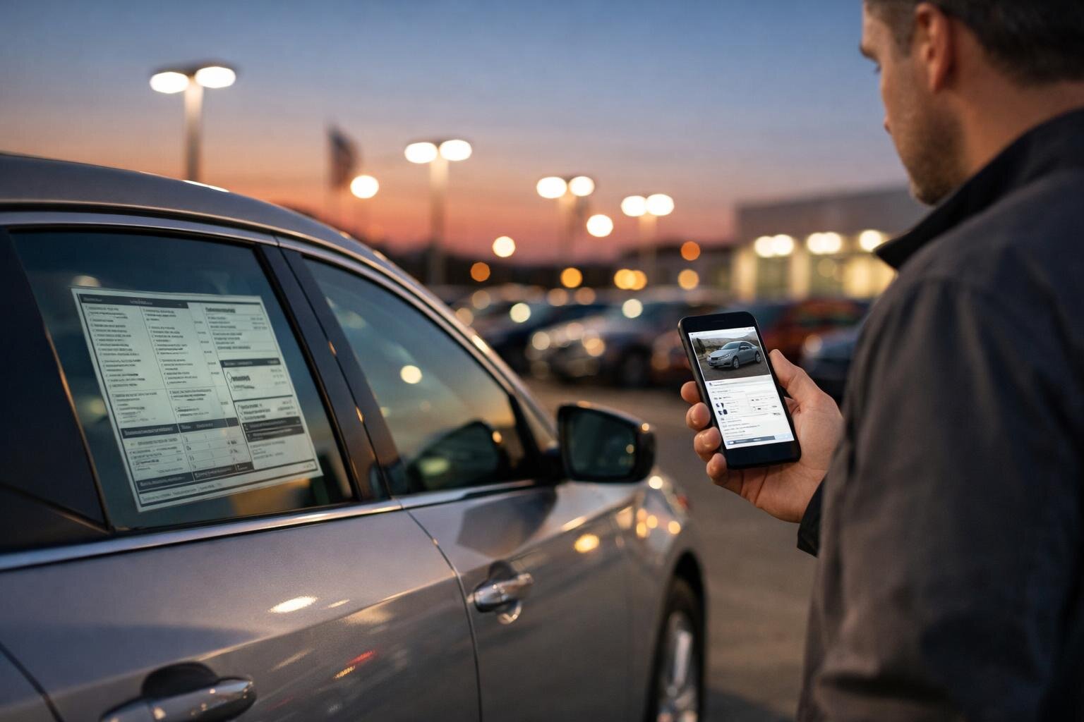 From Window Sticker to Online Listing: How Car-Buyer Information Became a Trust Signal