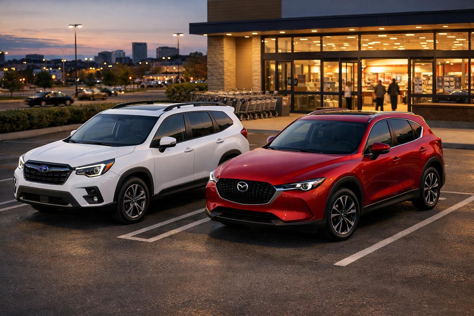 2026 Subaru Forester vs 2026 Mazda CX-5: que SUV conviene si priorizas visibilidad, manejo y uso diario