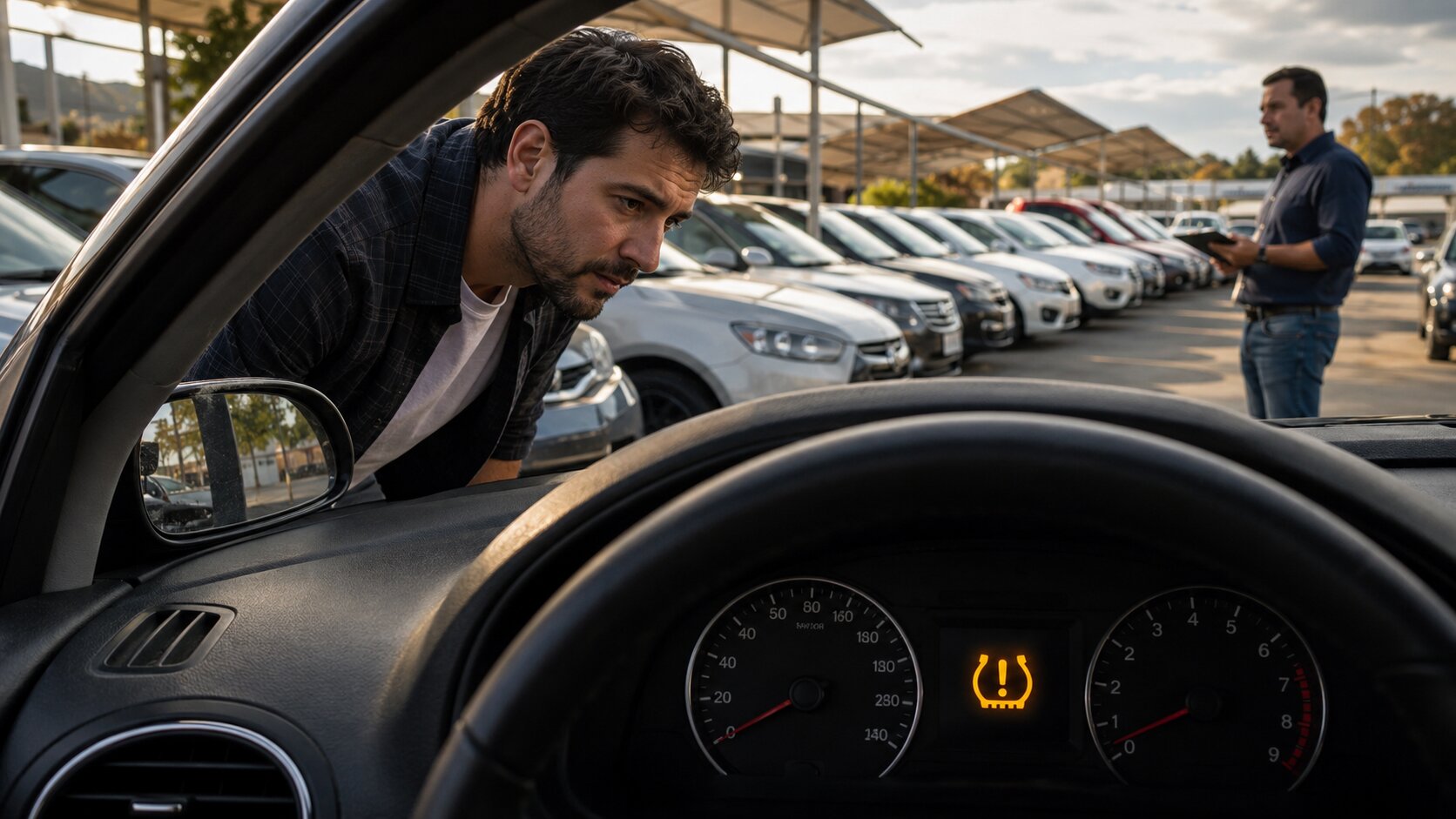 TPMS: por qué una luz de presión se volvió una señal clave al revisar un seminuevo