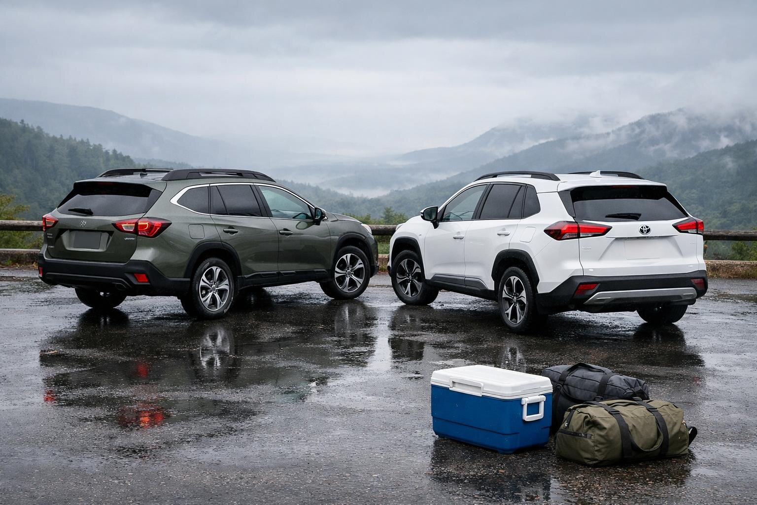2026 Subaru Outback vs 2026 Toyota RAV4: Choose by Road-Trip Rhythm, Weather, and Cargo Habits