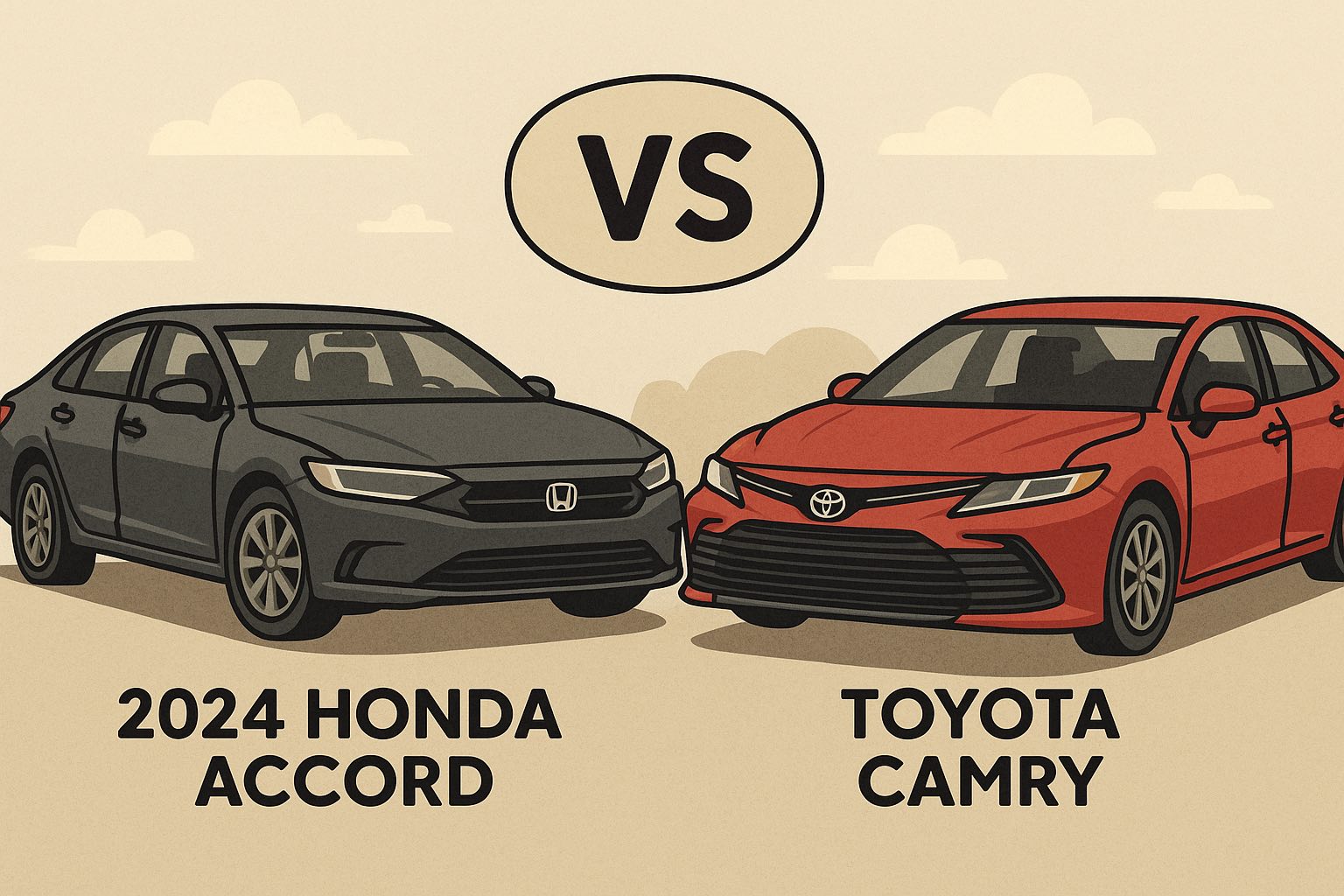 2024 Honda Accord vs Toyota Camry